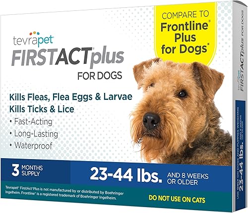 Tópico Tevrapet FirstAct Plus contra pulgas y garrapatas para perros