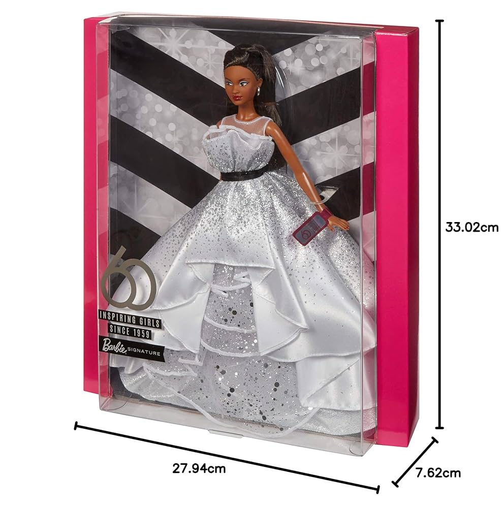 Barbie-BMR1959 Bambola Mora Snodata Con Trench - Toys Center