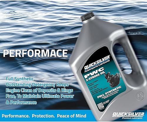 Miniatura 2 de Quicksilver Aceite de motor marino PWC de 2 tiempos completamente sintético