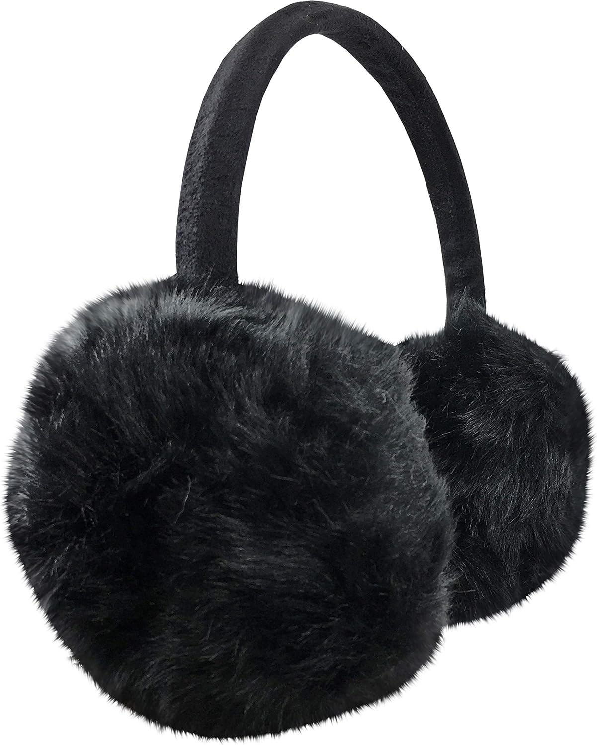 N'Ice Caps Girls Soft Plush Padded Knitted Design Adjustable Winter Earmuffs