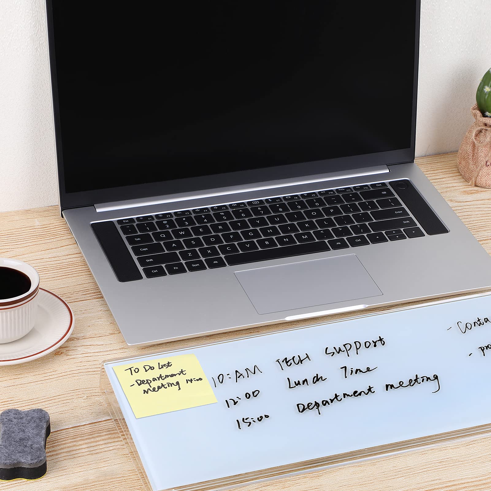 Buy MaxGear Desktop Dry Erase Board, Desk White Board Glass Dry Erase