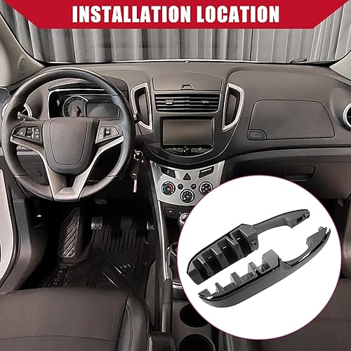 Miniatura 2 de Manijas de puerta izquierda derecha/interior para Chevy Express 1500 2003-2014 / Durable/plástico / 1 par/gris