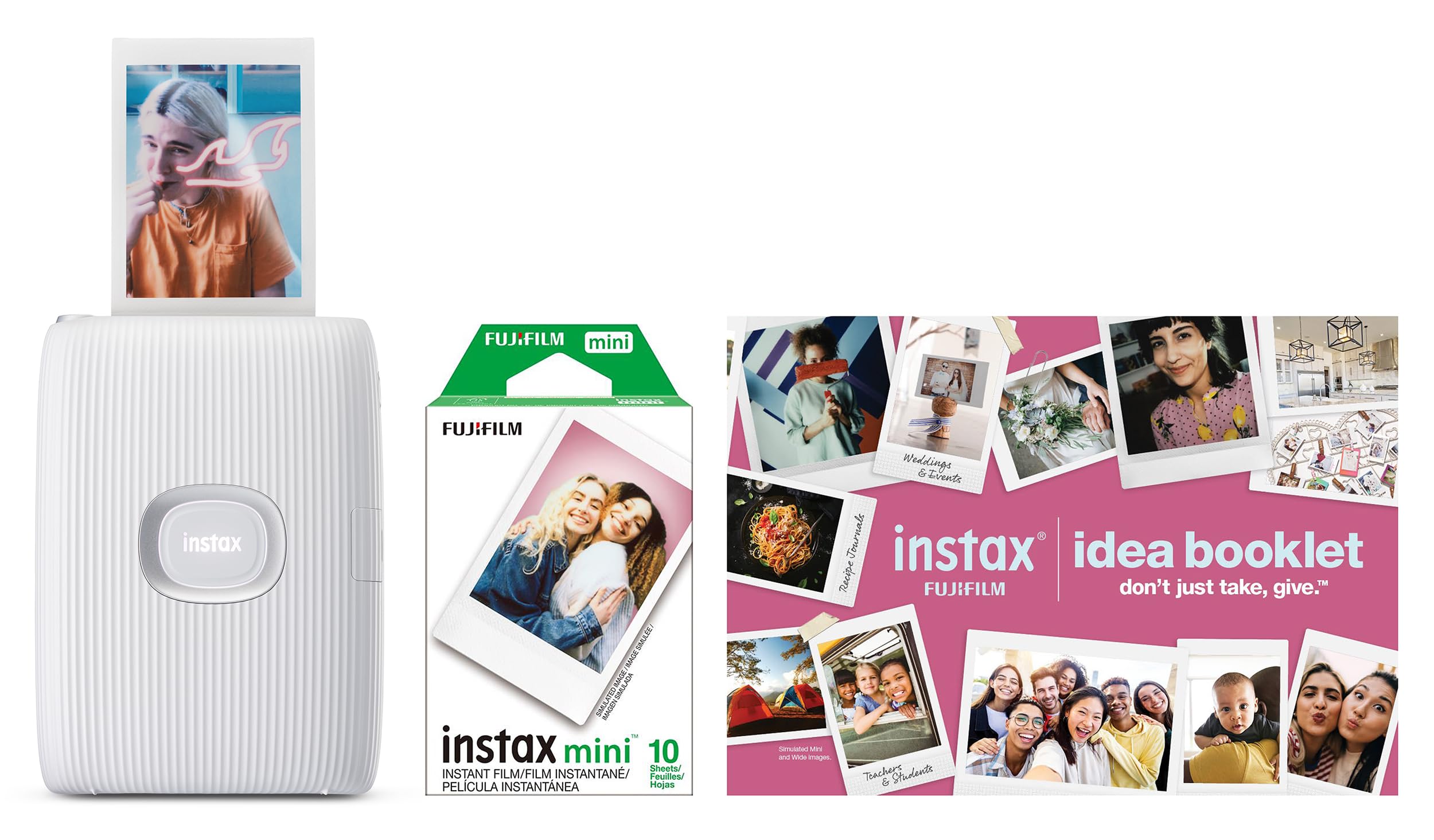 Amazon.com : FUJIFILM Instax Mini Link 2 Smartphone Printer Bundle