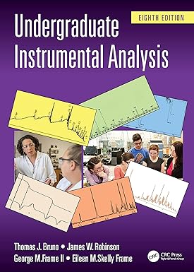 UNDERGRADUATE INSTRUMENTAL ANALYSIS 8ED (HB 2024)