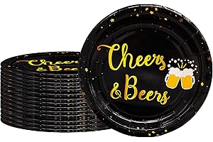 Cheers and Beers Party Plates for Unforgettable Celebrations