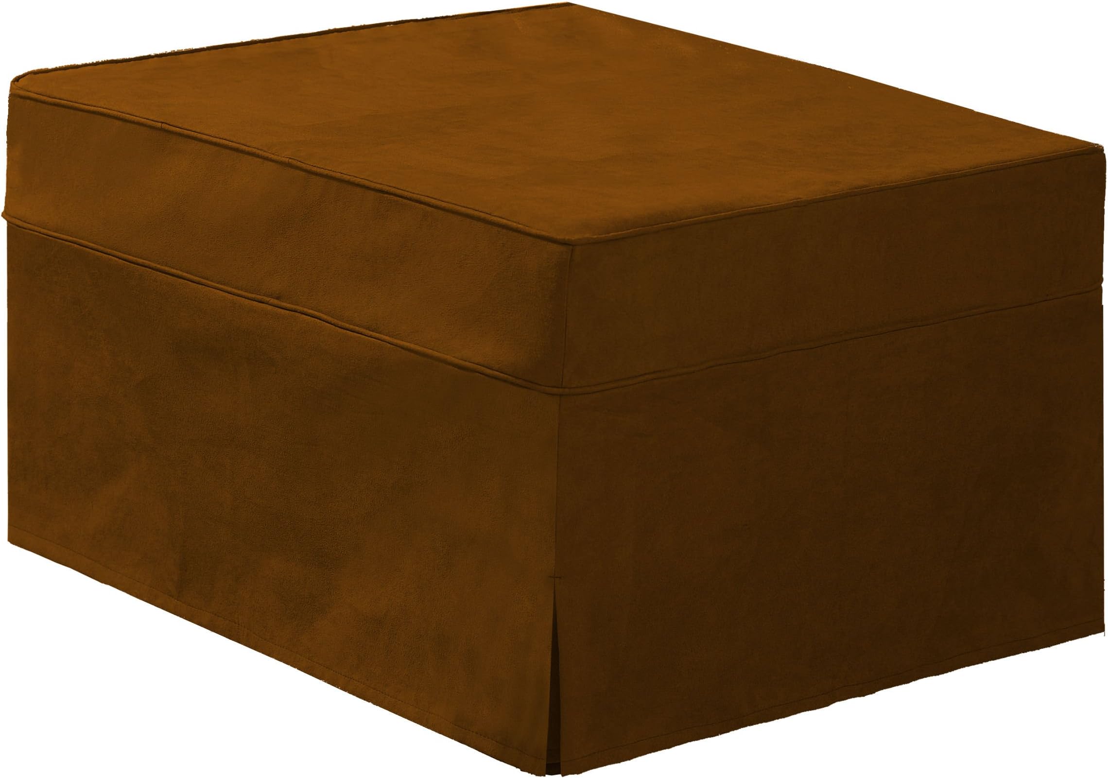 BW Products OTTOMAN BED WITH COVER - BROWN