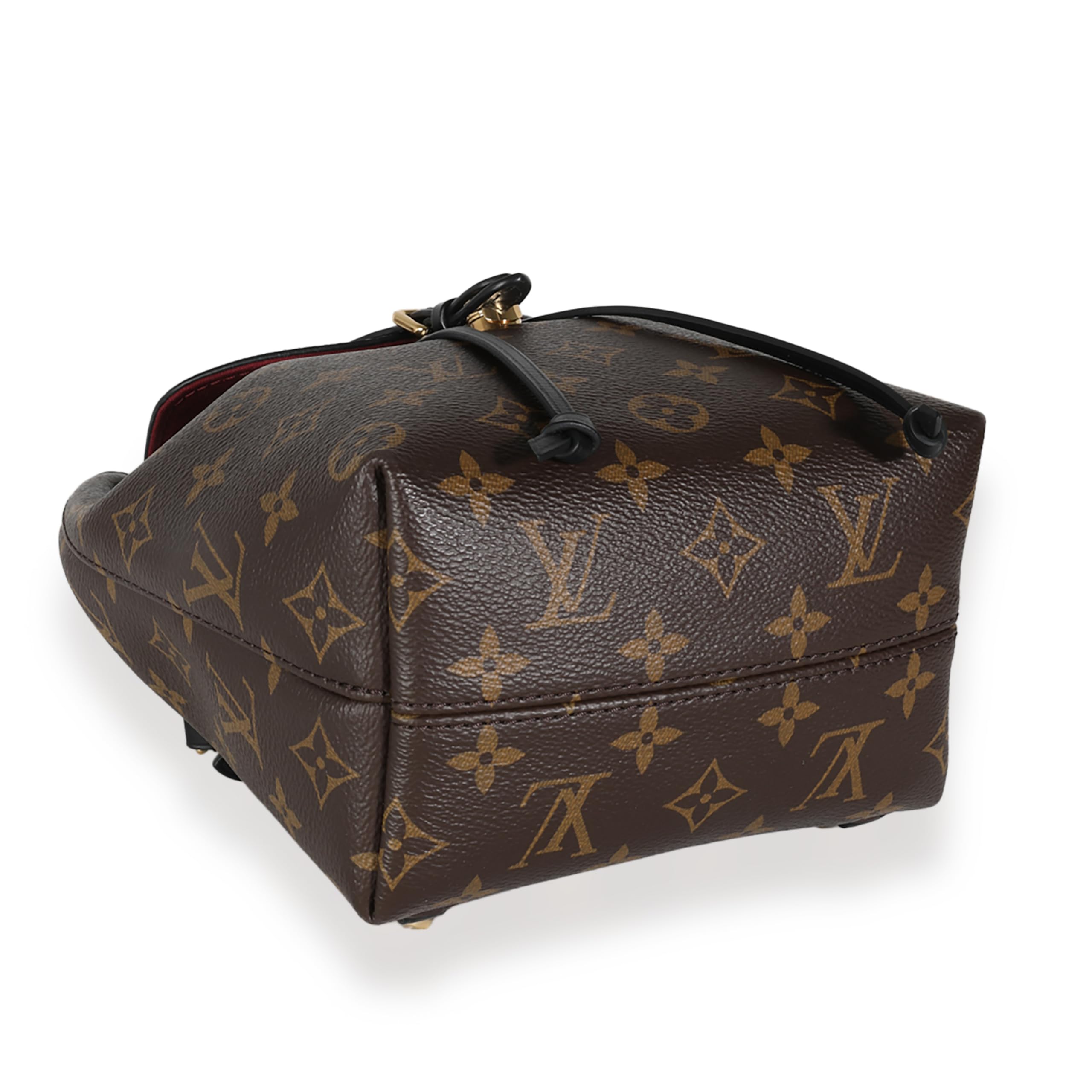 Louis Vuitton, Pre-Loved Black Monogram Canvas Montsouris BB
