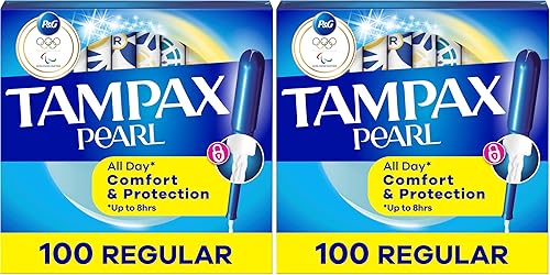 Vista 9 de Tampax Tampones de perlas para mujer, con trenza LeakGuard, absorción regular, sin perfume, 36