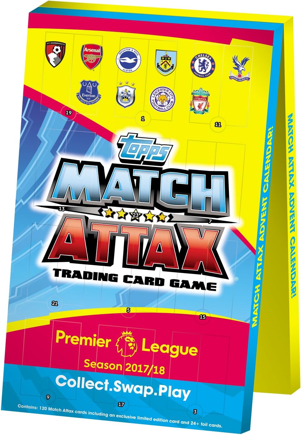 Match Attax EPL 2017/18 Advent Calendar Toys & Games