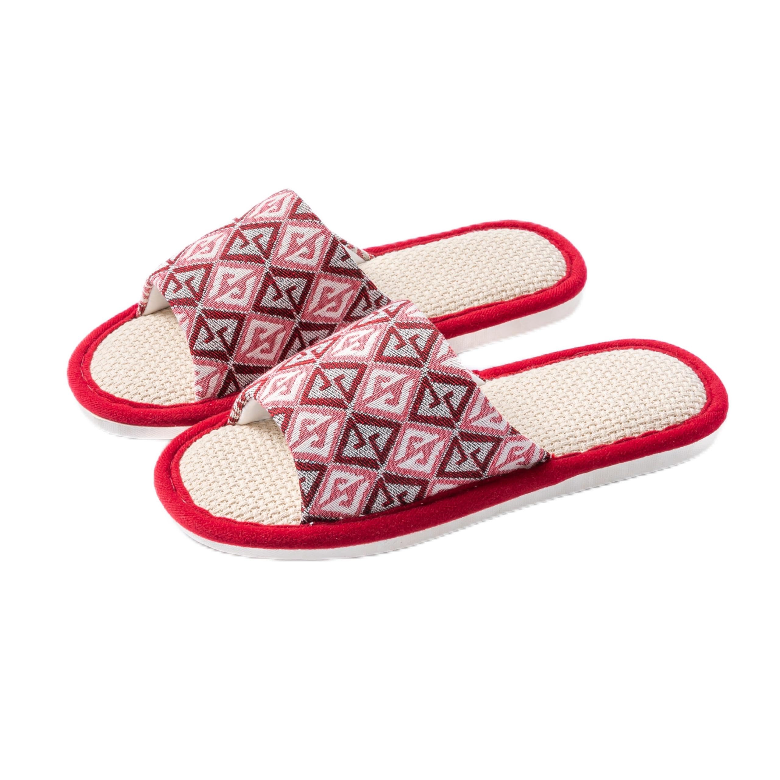 Silent Slippers Home Anti Slip Breathable Indoor Shoes Soft Soles Lightweight Mens and Womens Cloth Slips