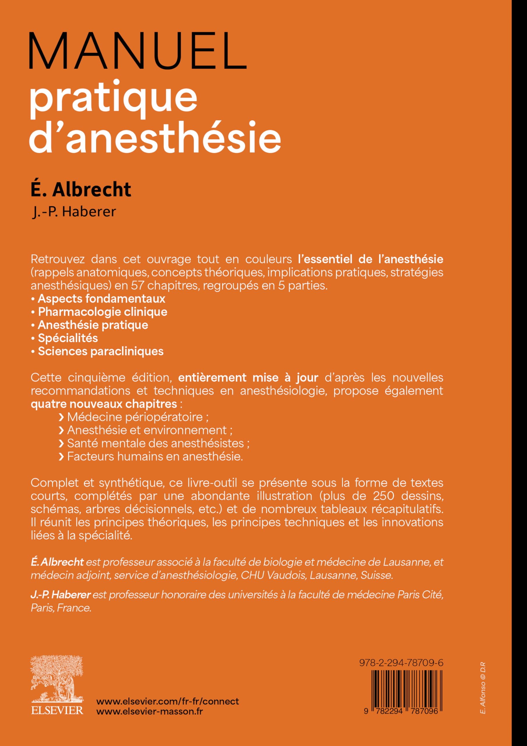 Manuel pratique d'anesthésie