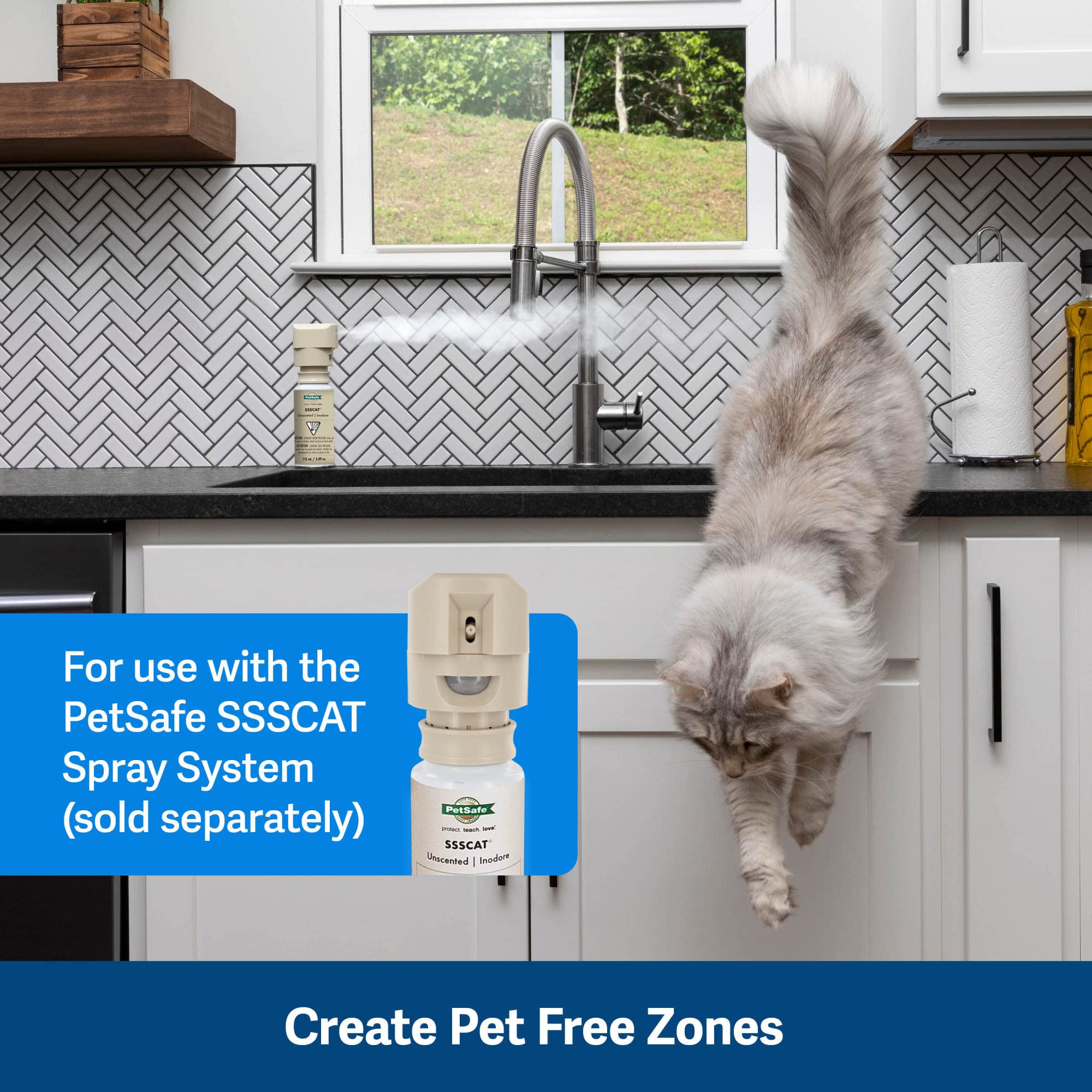 Buy PetSafe SSSCAT Spray Pet Deterrent, Motion Activated Pet Proofing