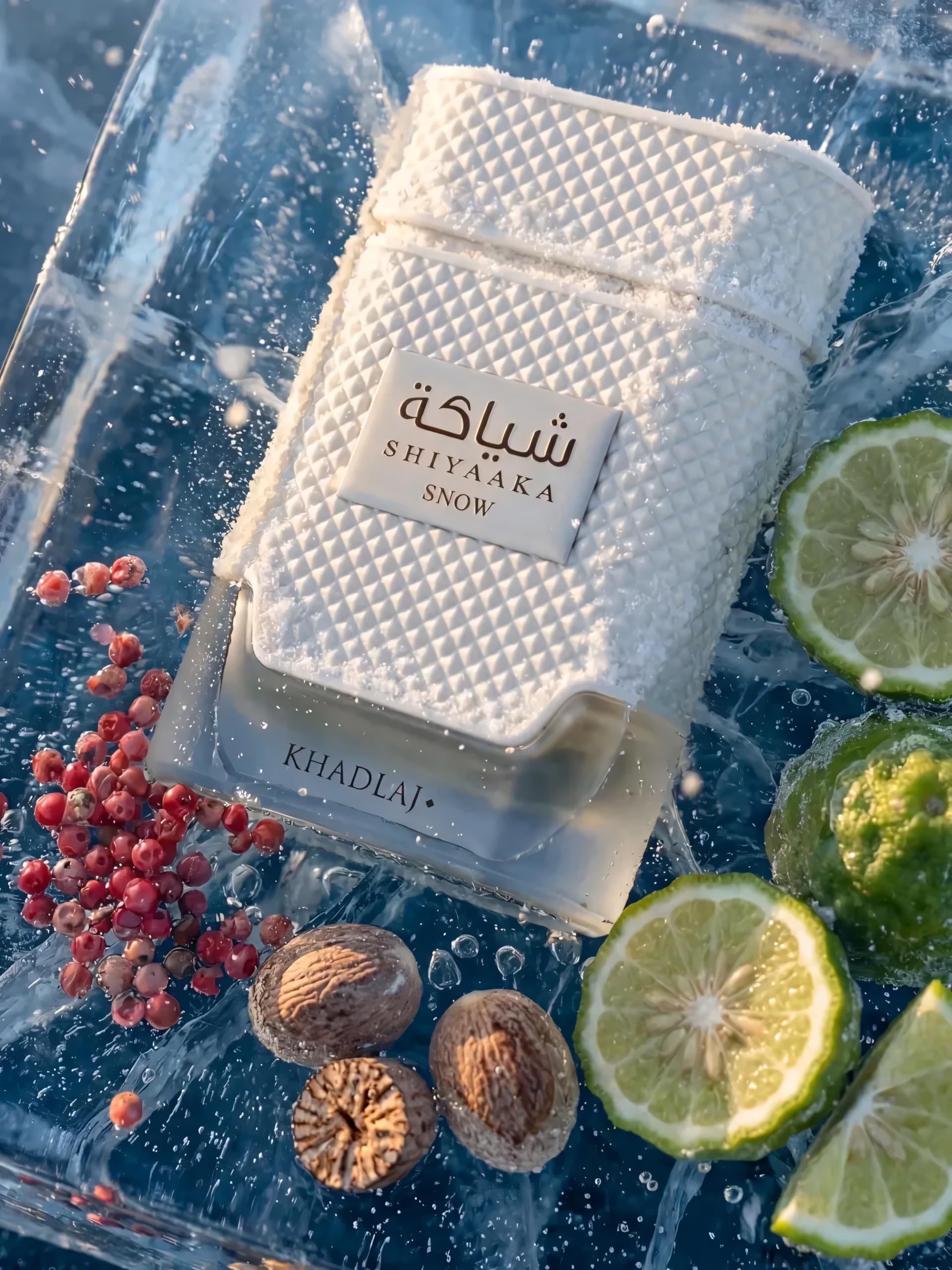 Khadlaj Shiyaaka Snow Special Edition Eau De Parfum for Men, 100ml
