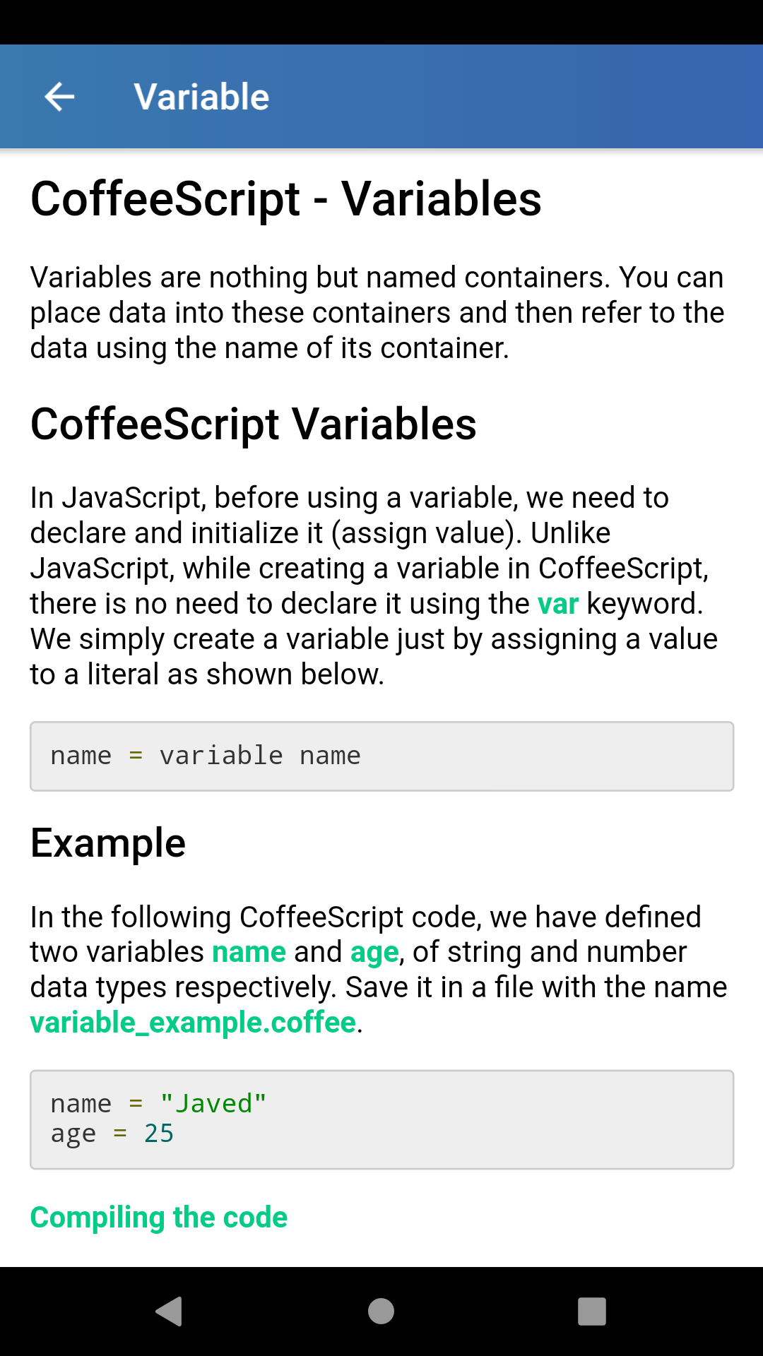 Learn CoffeeScript Complete GuideAmazon.inAppstore for Android