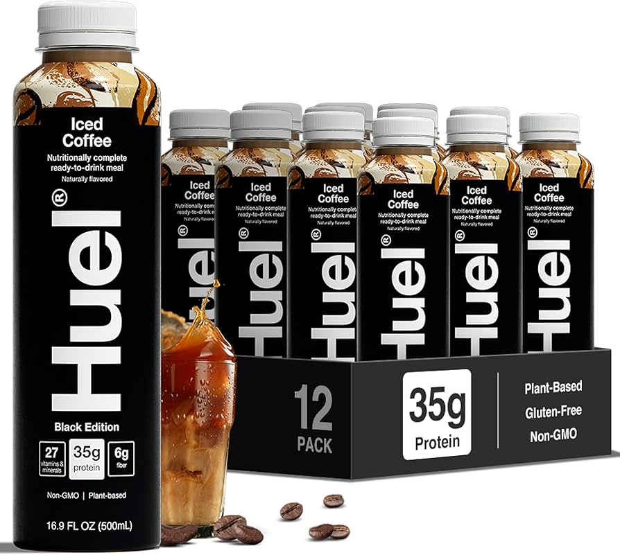 Amazon.com : Huel Black Edition Ready-to-Drink | Iced Coffee Meal