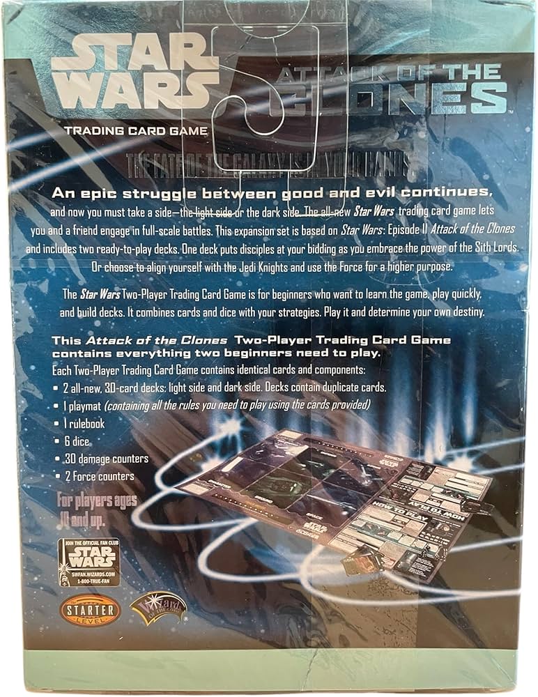 Amazon.com: Star Wars Attack of The Clones Trading Cards : Toys