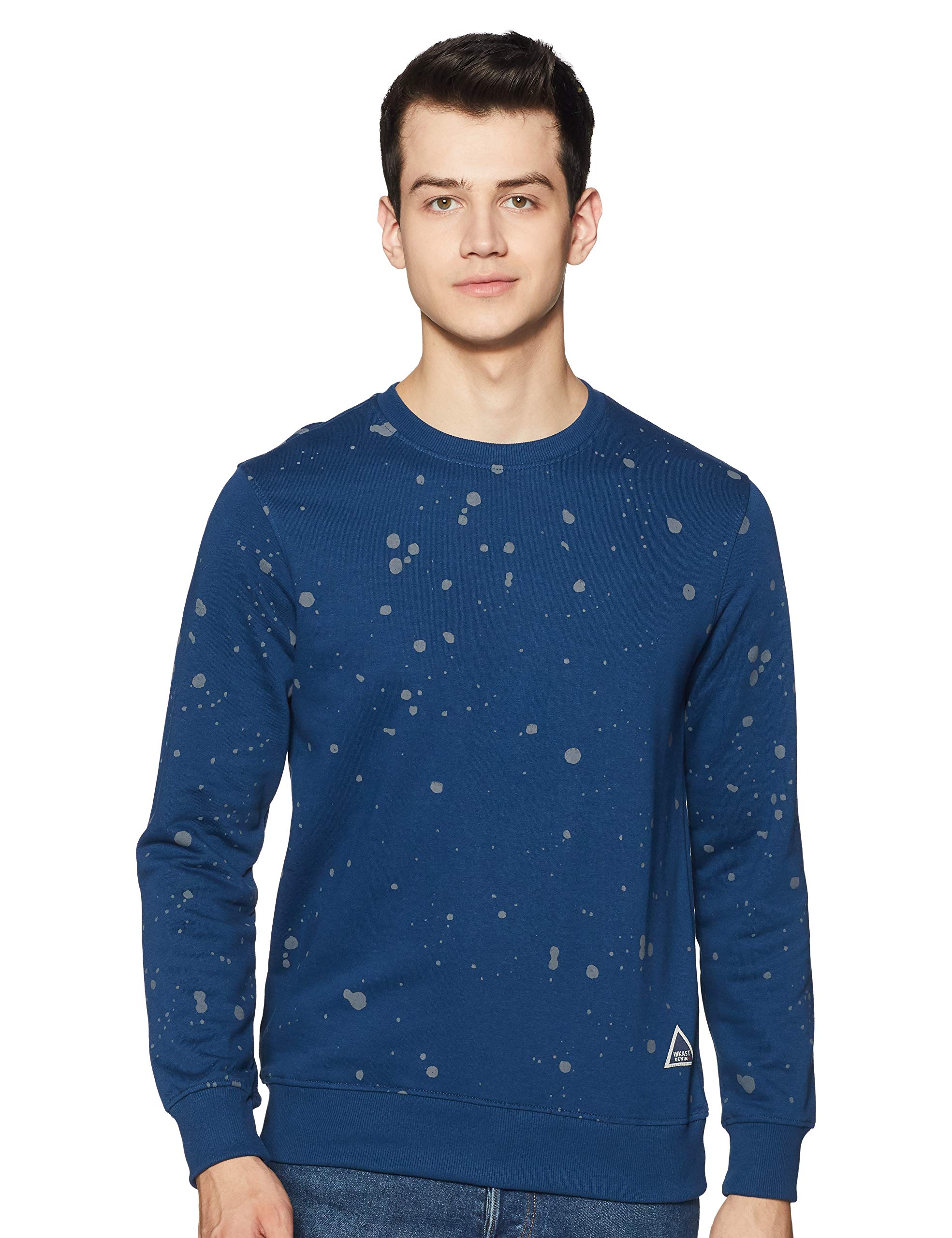 amazon brand - inkast Men Cotton Round Neck Sweatshirt-picture-41