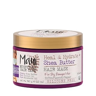 Maui Moisture Heal & Hydrate + Shea Butter Hair Mask, 12 oz