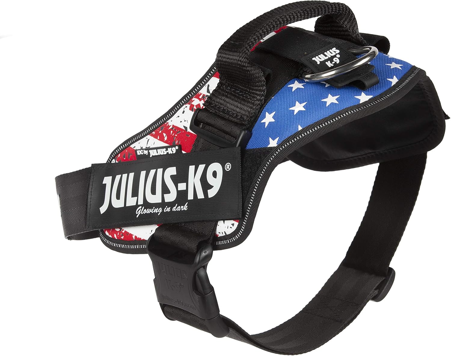 IDC Powerharness, Size: XS/Mini-Mini, USA Flag