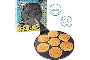 CucinaPro Emoji Friends Mini Pancake Pan