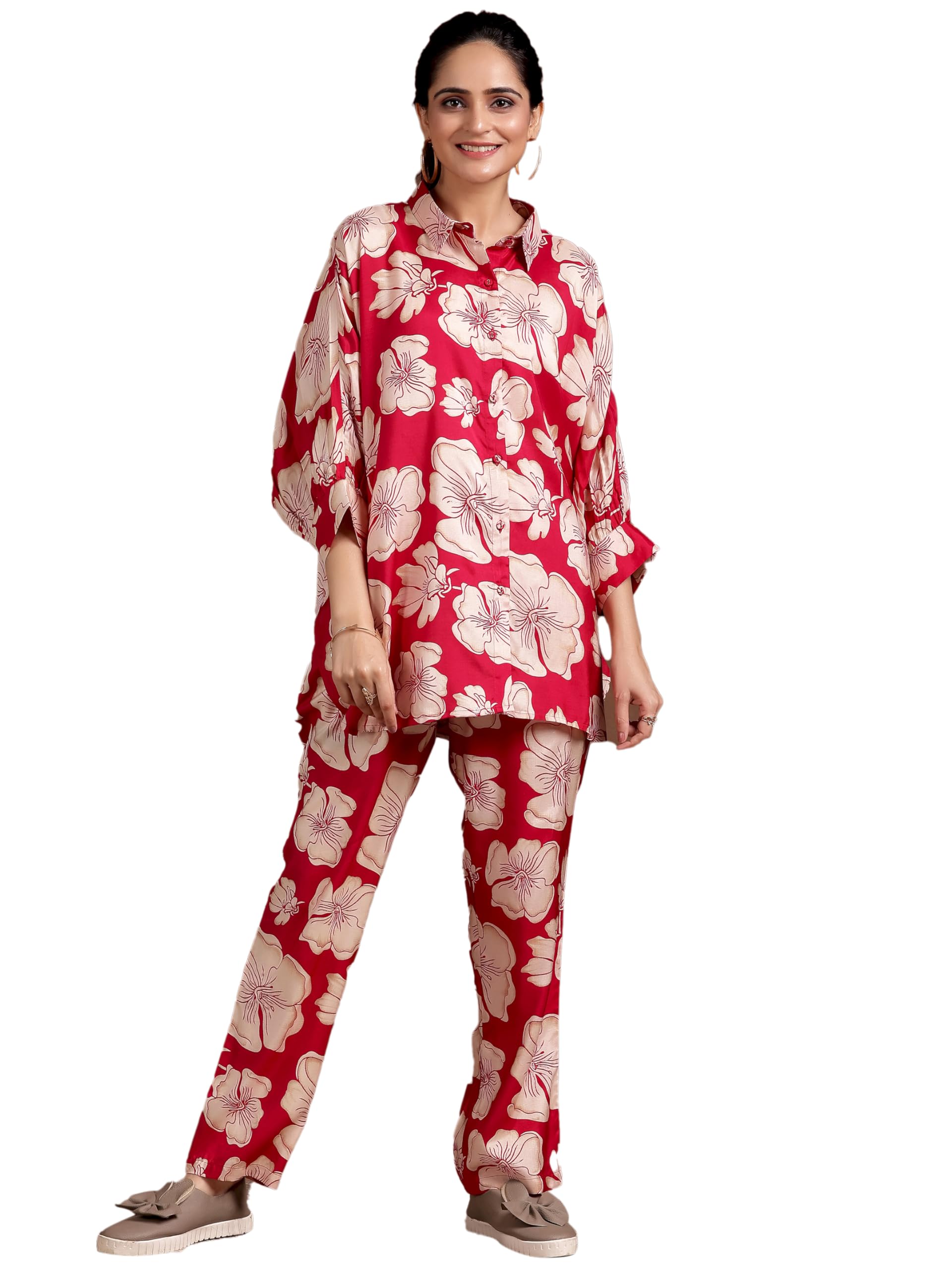 Silk Blend Women's Co-Ord Set