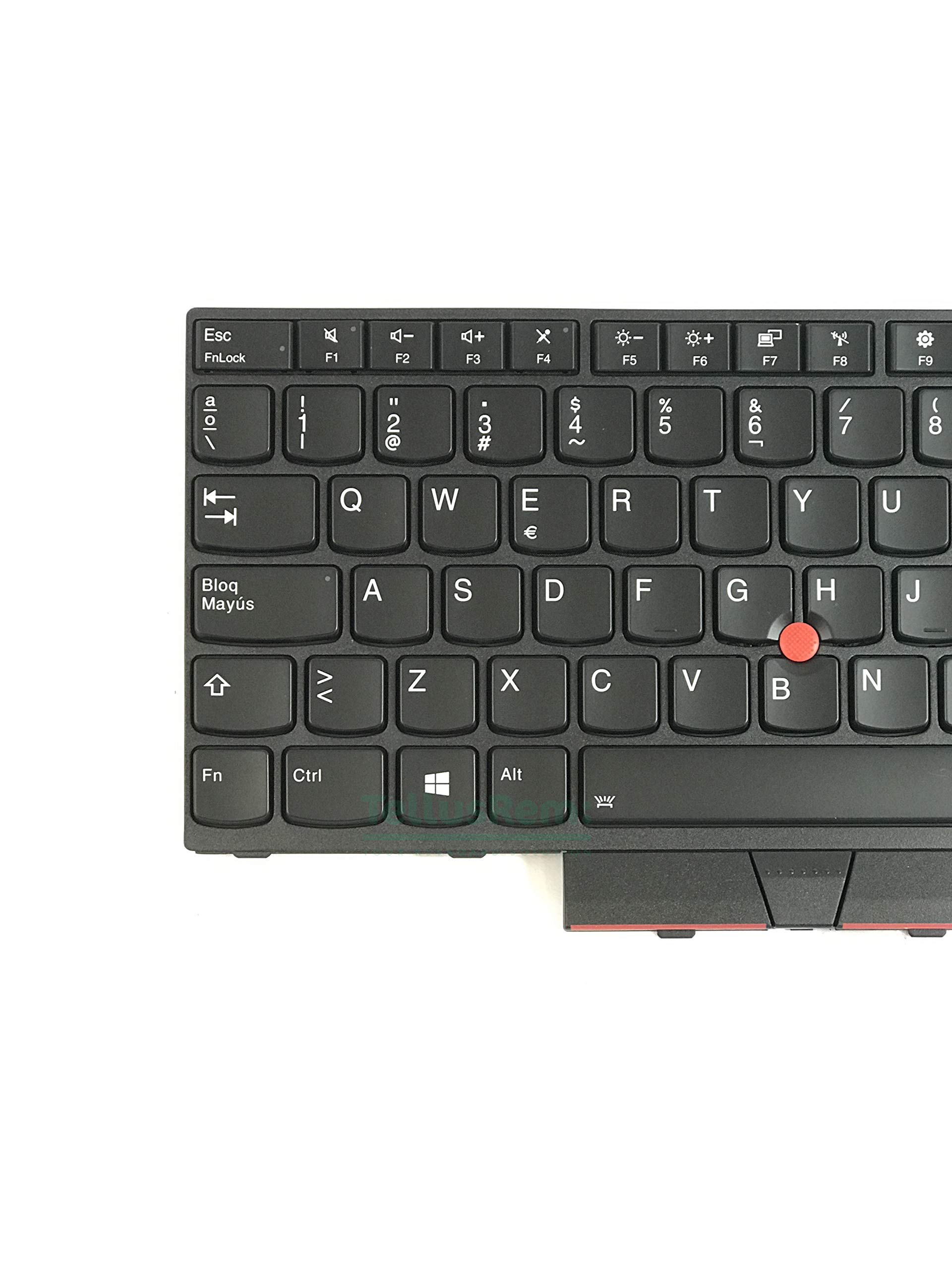 Teclado de respuesto Español retroiluminado para Lenovo Thinkpad T570 T580 P51s P52s