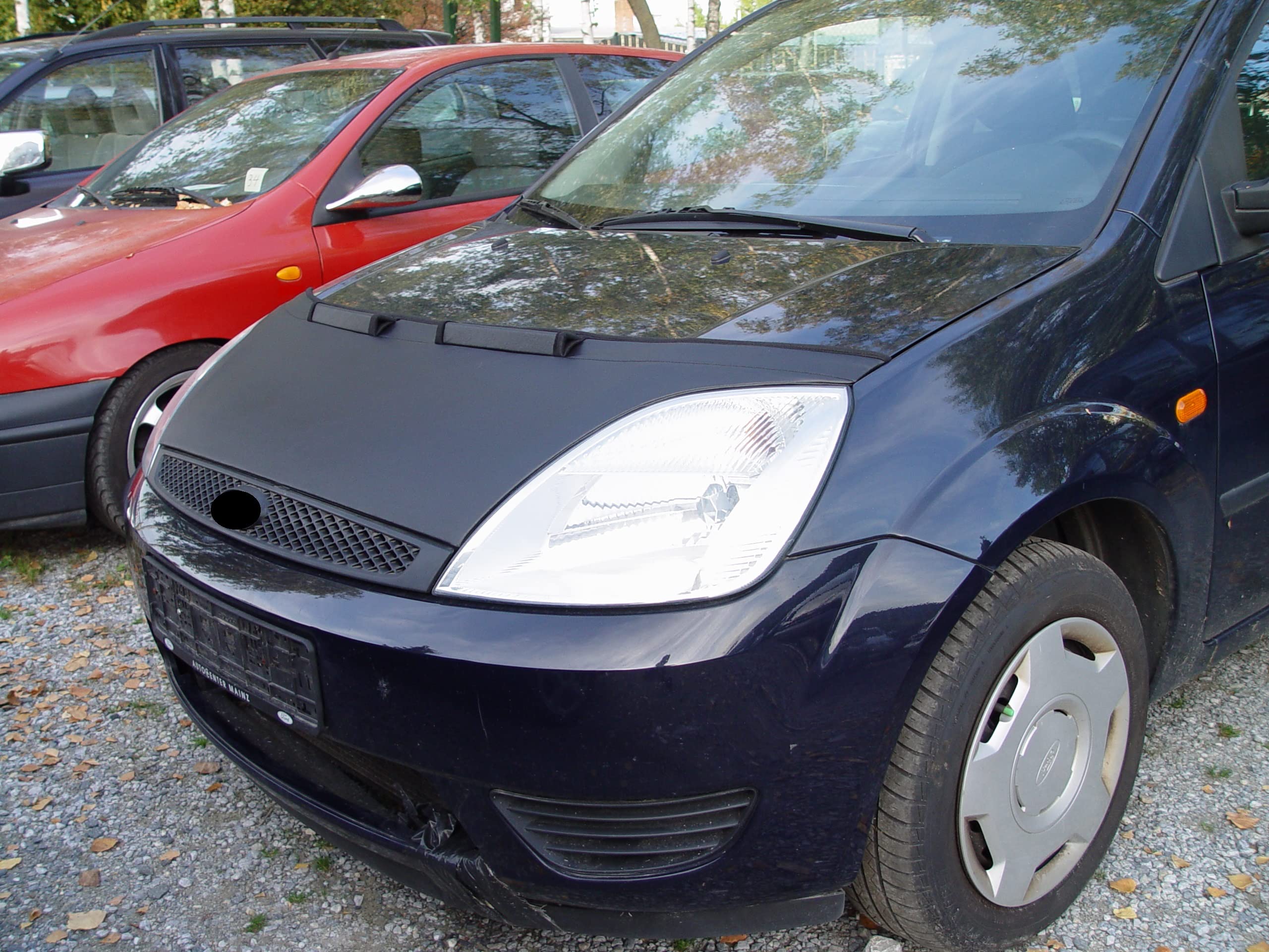 AB-00443 Auto-Bra PROTECTOR DEL CAPO compatible con Ford Fiesta 2001-2008 Bonnet Bra TUNING