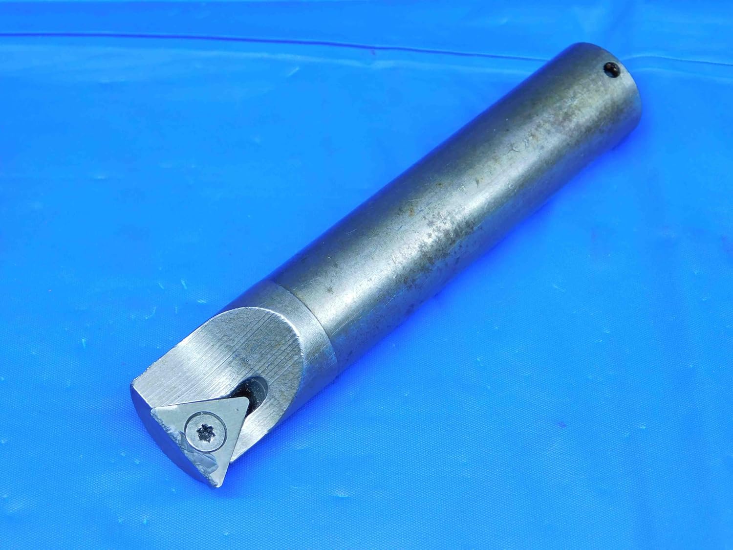 M & J Tooling LLC 3/4 Shank Dia 4"" OAL INDEXABLE Boring BAR .75 Triangle Inserts Lathe Tooling - BR4001BH3