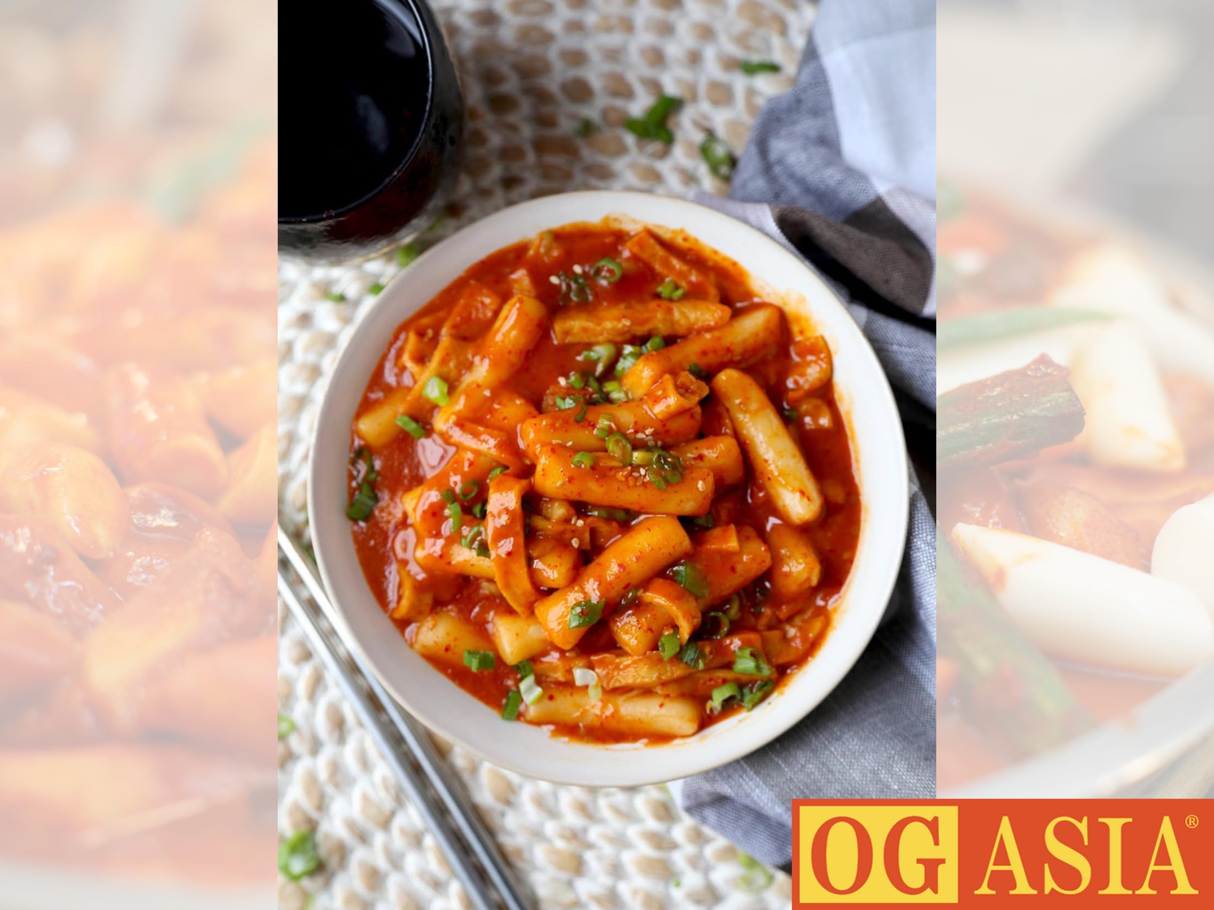 Wellheim Seoul Original Spicy Tteokbokki Confezione doppia – torta di riso coreana in tazza – gusto originale piccante – 2 x 142 g – OG ASIA – 284 g (originale affilato)