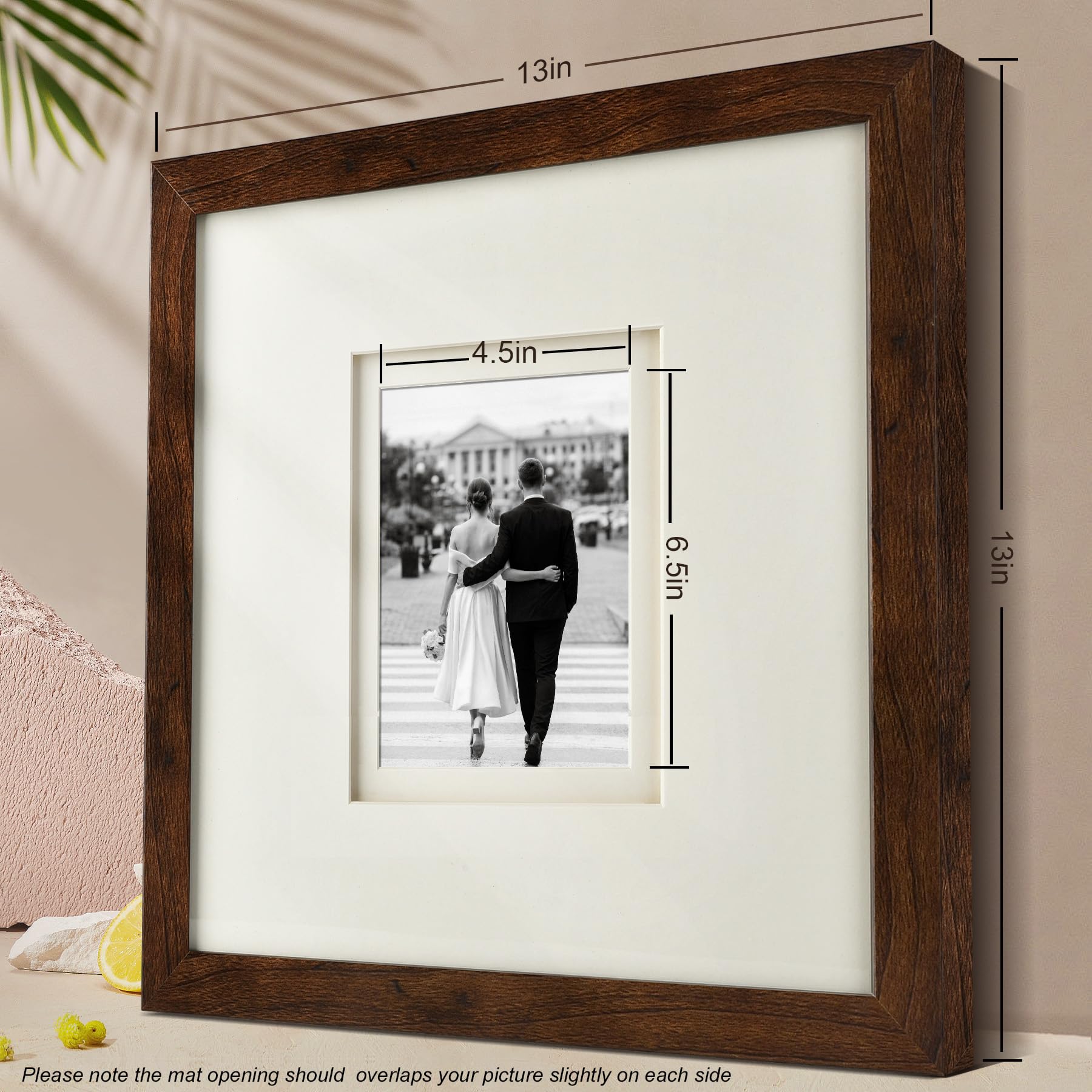 【しな】galeria マットフレーム Amazon.com - Yaetm 12x12 Square Picture Frame Matted to 5x7