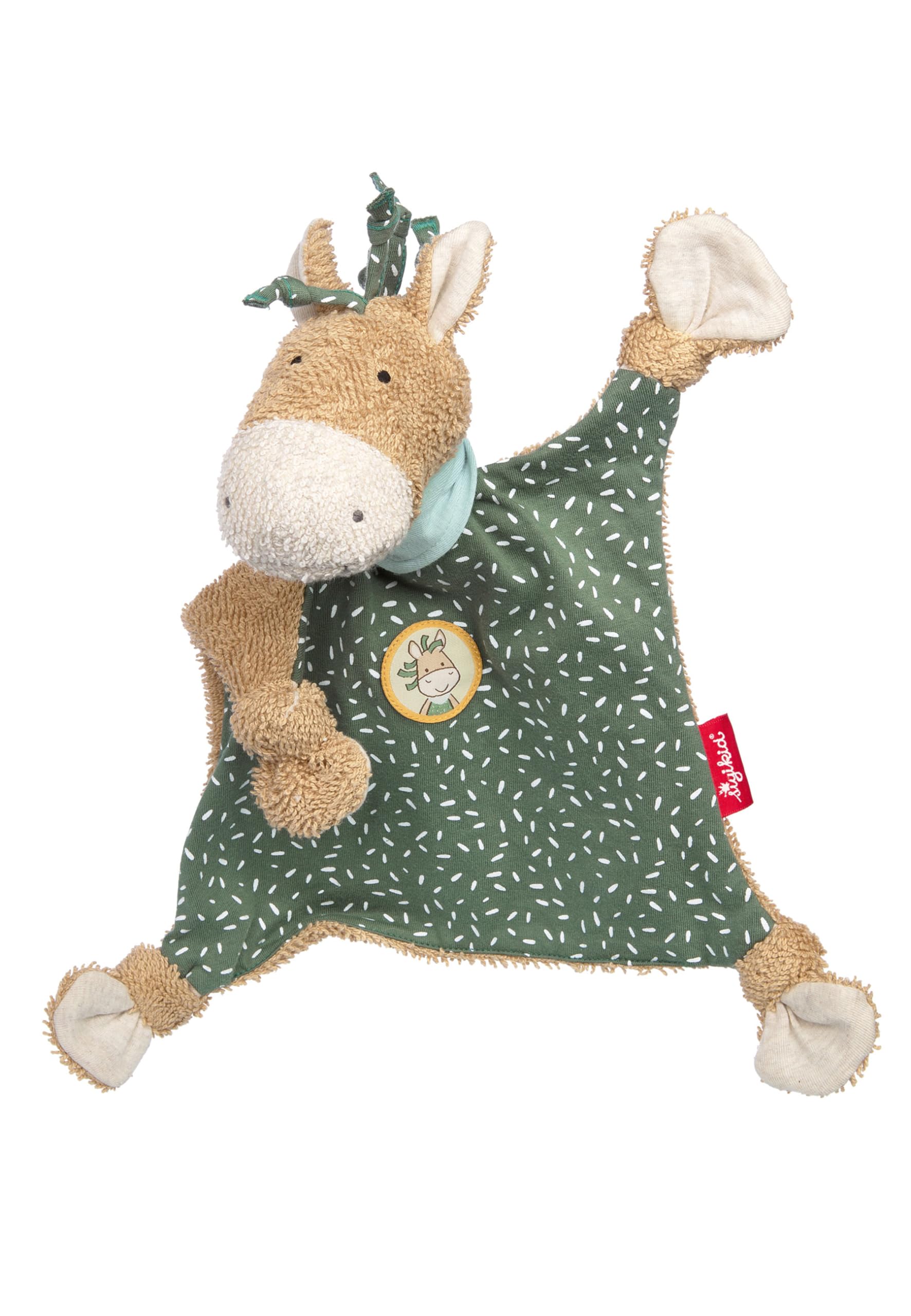 Veste Polaire Sigikid Pony Love Bébé Fille – Capuche, Doublure Coton Bio | Tailles 62-98, Rose, Automne/hiver