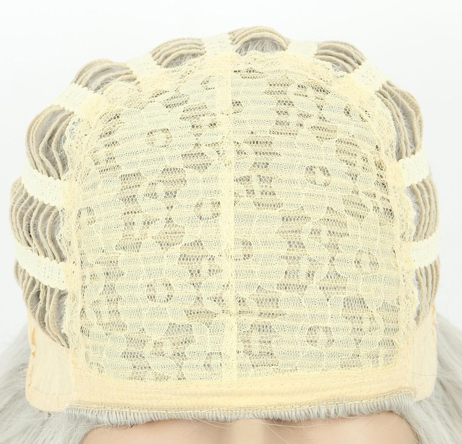 karlery Men Long Curly Grey Wizard Wig and Fake Beard Halloween Cosplay Costume Accessory Wig - Image 7