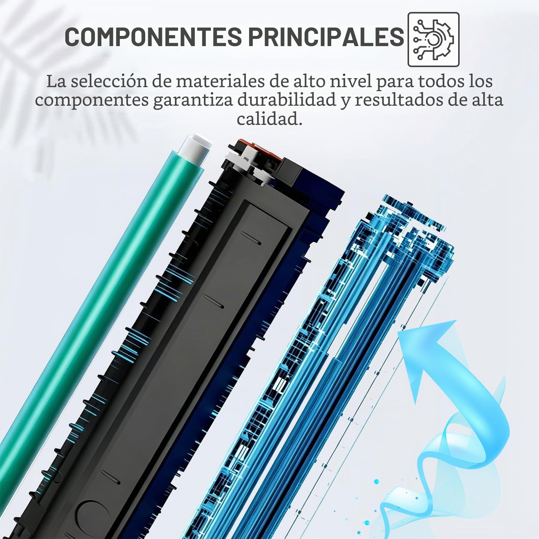 SavFnito 203X Tóner de Repuesto para Cartuchos de tóner HP CF540X CF540A 203X 203A compatibles con HP Color LaserJet Pro MFP M281fdw M254nw M281fdn M281cdw M254dw M254dn M280nw M281 M254 (4 Unidades)