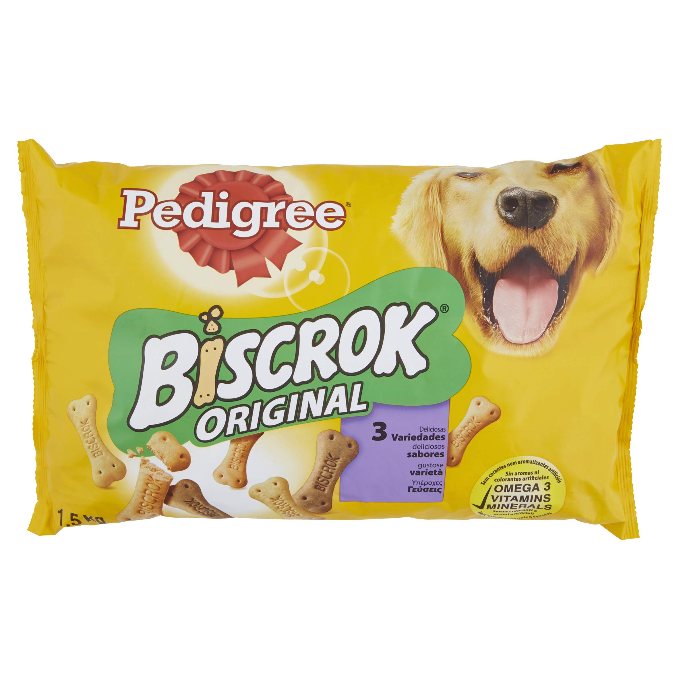 Pedigree Galletas Biscrock para Mimar a tu Perro 1670 g - Pack de 6