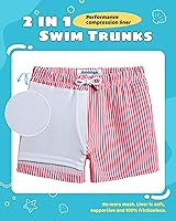 Vista 179 de maamgic Traje de baño para niños con forro de compresión elástico para niño Yema de Huevo Coco