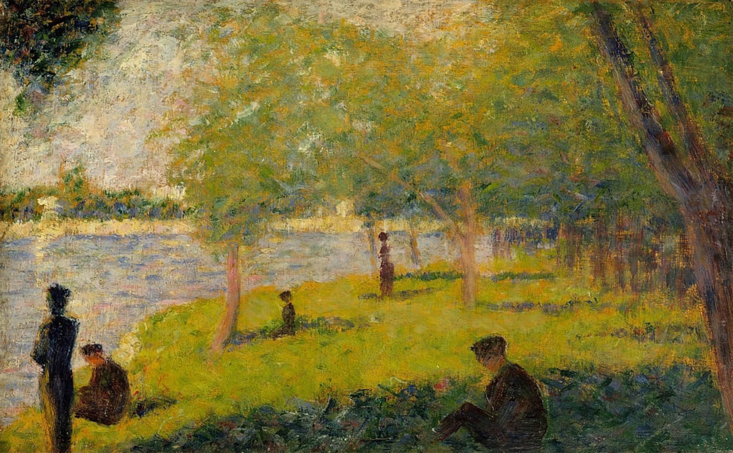 Tableaux Eudes pour un dimanche sur Lajatte impression d'art Seurat - 5
