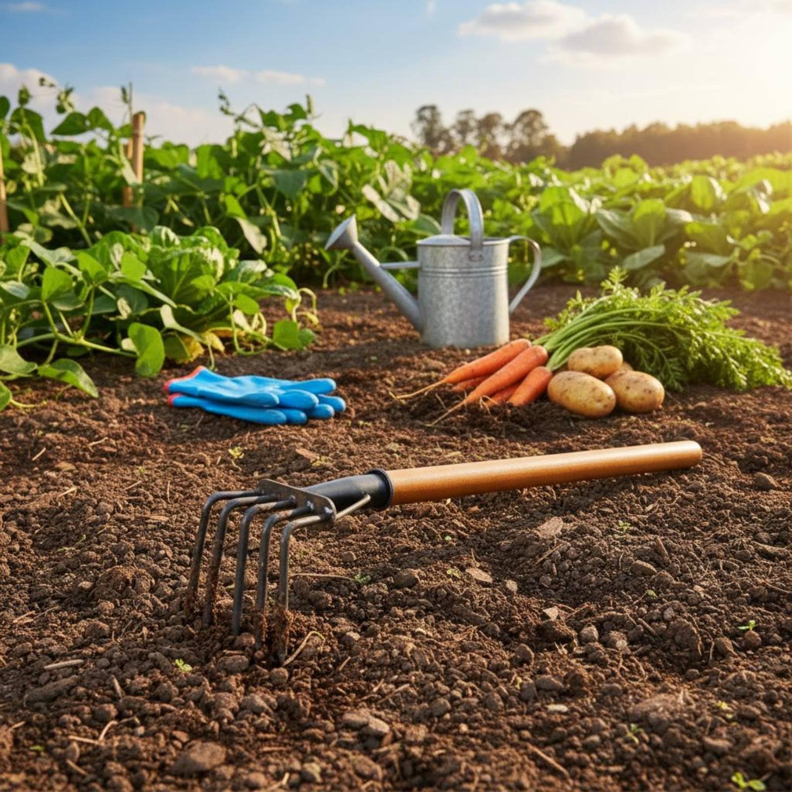 Rastrello per Vongole Rastrello Giardino Coltivatore Manuale Attrezzo Mano per Diserbo Aerazione Raccolta Arachidi di Mare Struttura Acciaio Legno , style to 2