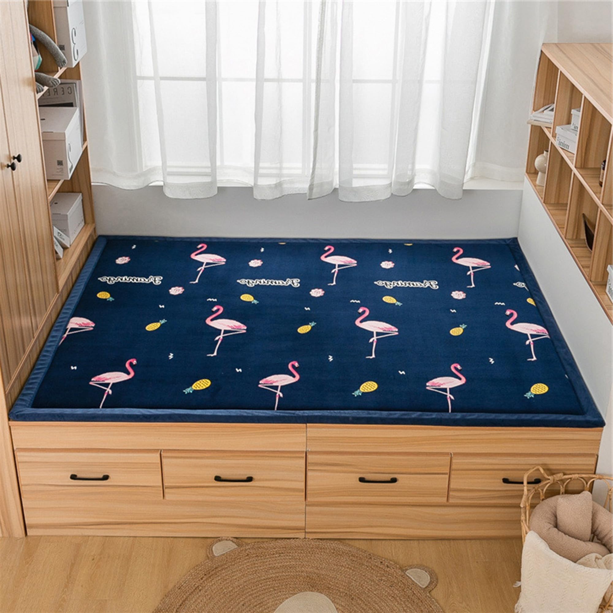 Tapis doux et moelleux pour les jeux dans le dortoir
