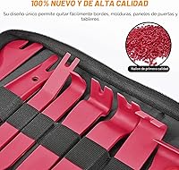 Vista 9 de GOOACC - 238 piezas de herramienta para retiro de molduras, juego de clips de retención de parachoques automático, herramienta de extracción