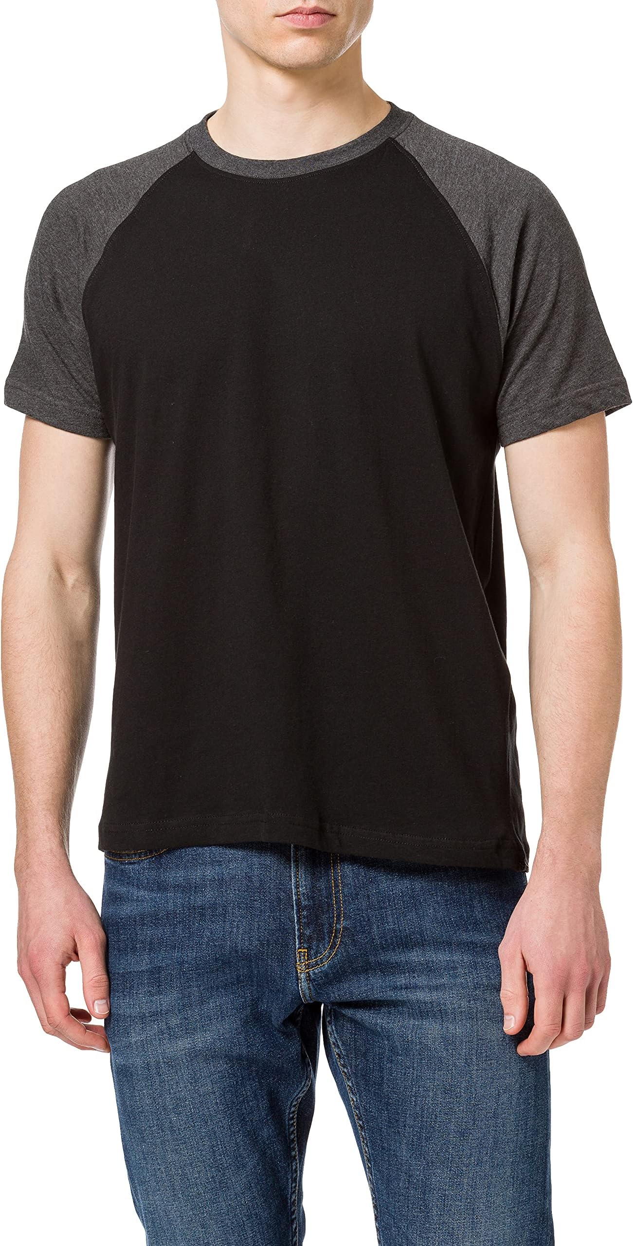 Build Your BrandMen's Raglan Contrast Tee T-Shirt
