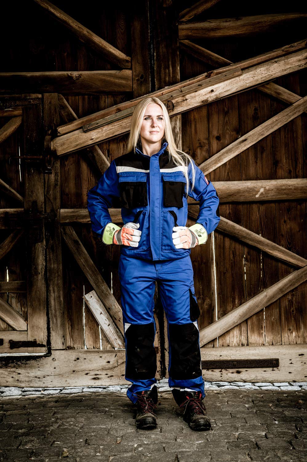 Nitras Motion TEX Plus Arbeitshose Cargohose - Bundhose für die Arbeit