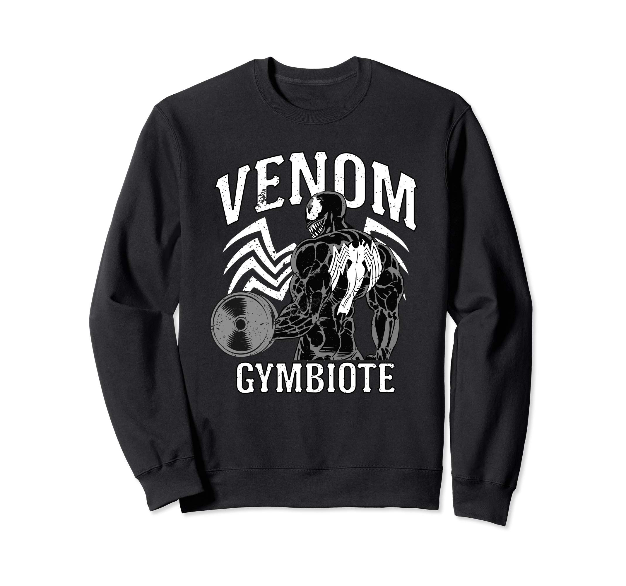 MarvelVenom Gymbiote Workout SweatshirtOEKO-TEX STANDARD 100