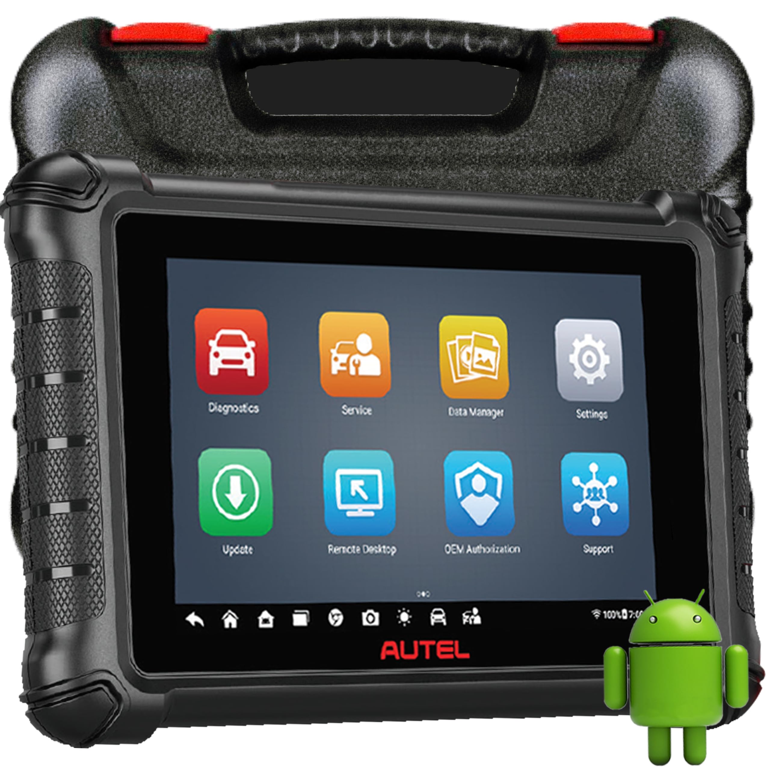 MaxiCheck MX900 OBD2 Scanner, Same as MaxiCOM MK900 MK900BT, Upgrade of MK808 MX808, All System Diagnostic Scan Tool for Cars, 40+ Services, 3000+ Active Tests, CAN FD/DoIP, FCA