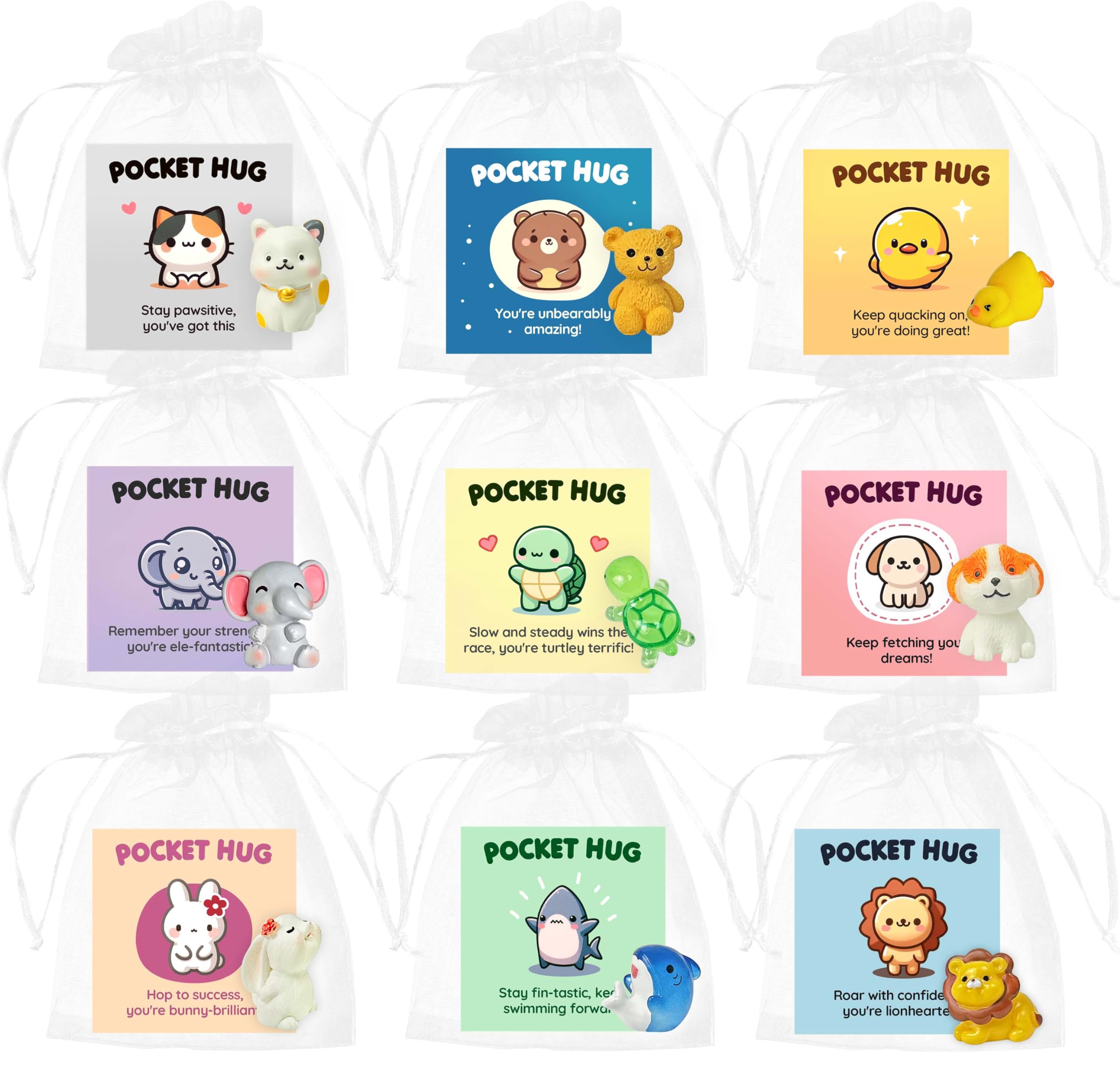 30 Pack Pocket Hug Tokens - Mini Resin Stars & Encouragement Cards, Bulk Appreciation Gifts For Coworkers, Teachers - View #13