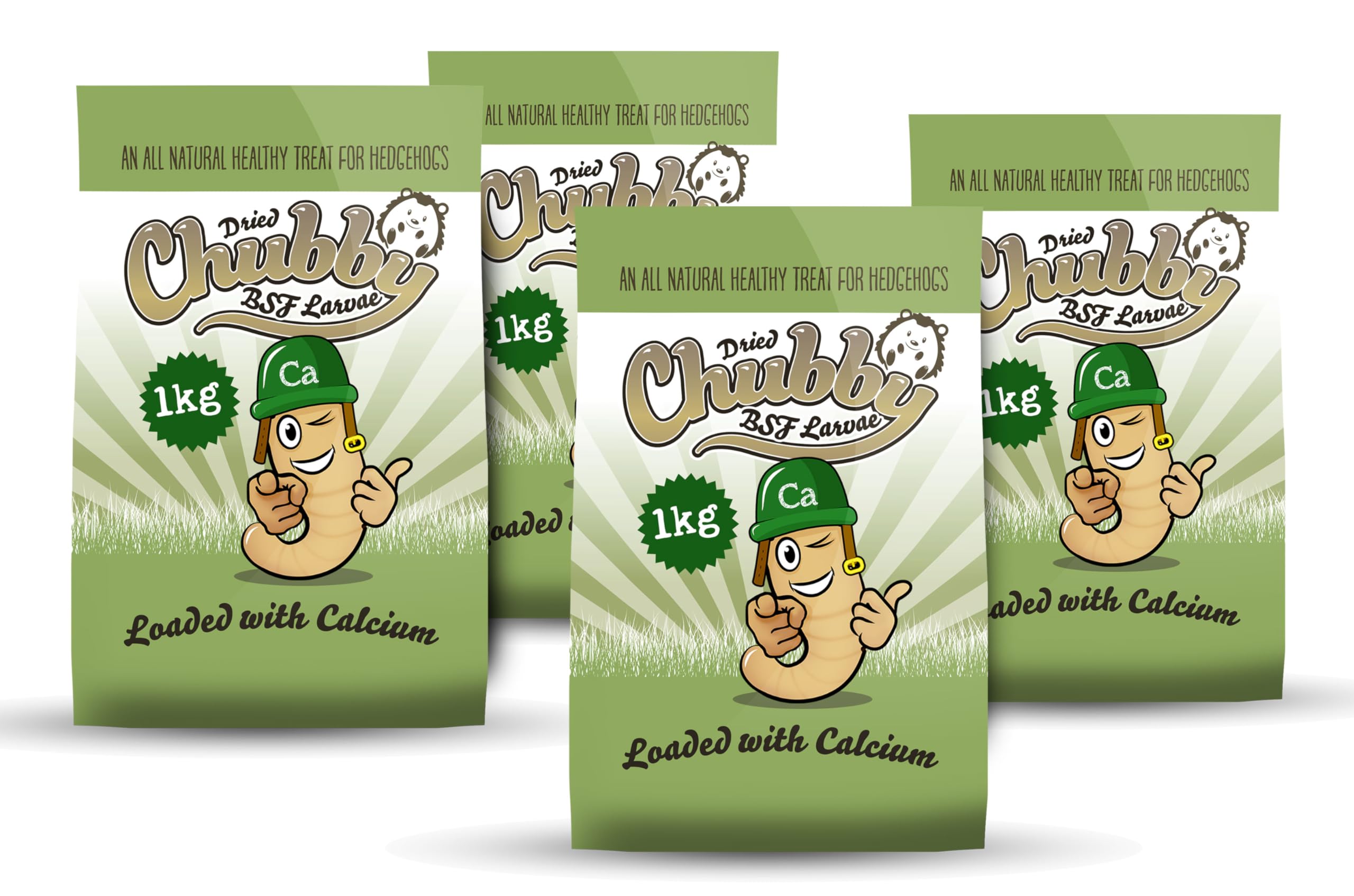 Chubby Dried Calciworms High Calcium Treat for Hedgehogs & Birds 4Kg
