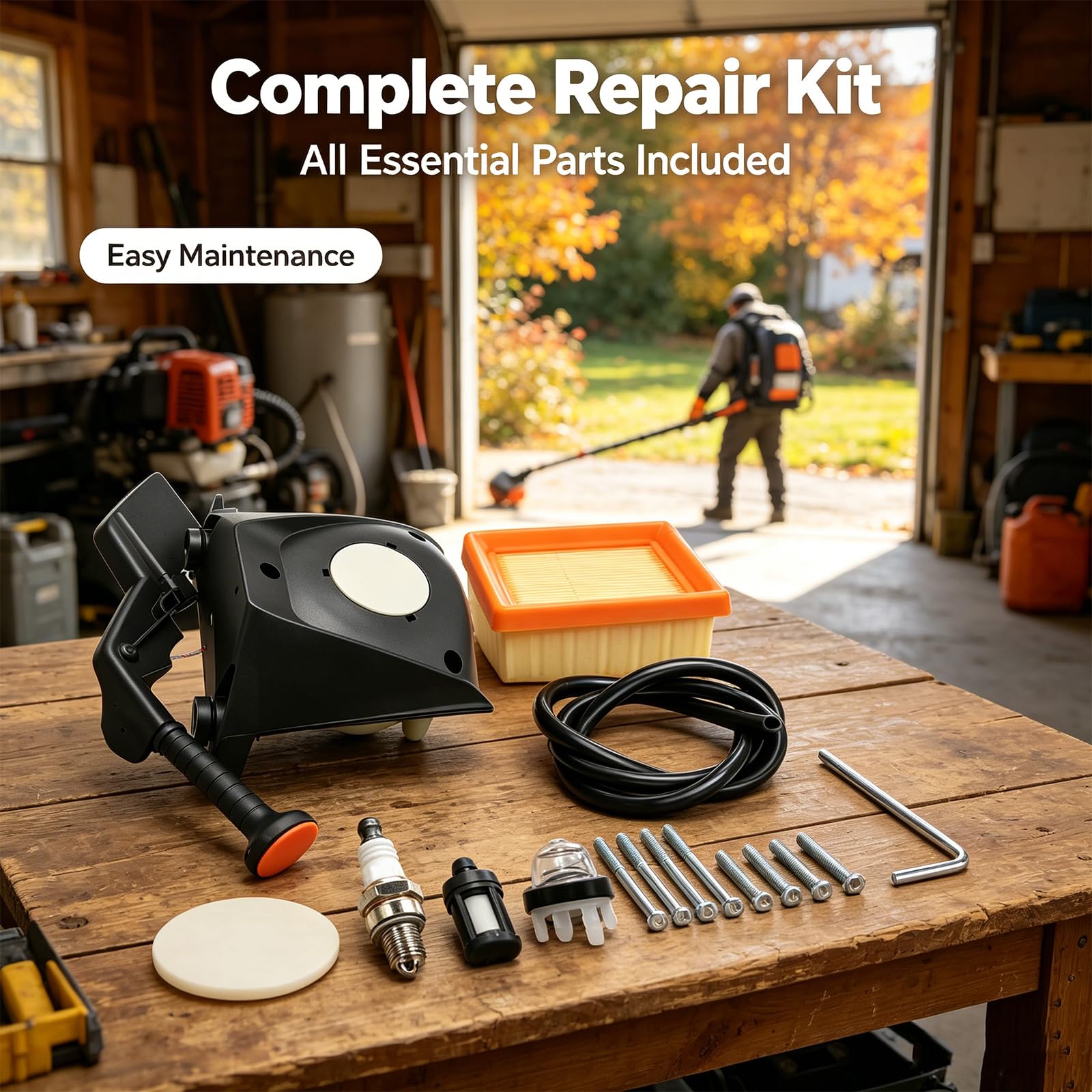 42831904023 Blower Easy Start Rewind Starter Kit, ricambio per Stihl BR800C/BR800C-E Soffiatore per foglie a zaino, sostituisce 4283-190-4023, 4283 190 4023