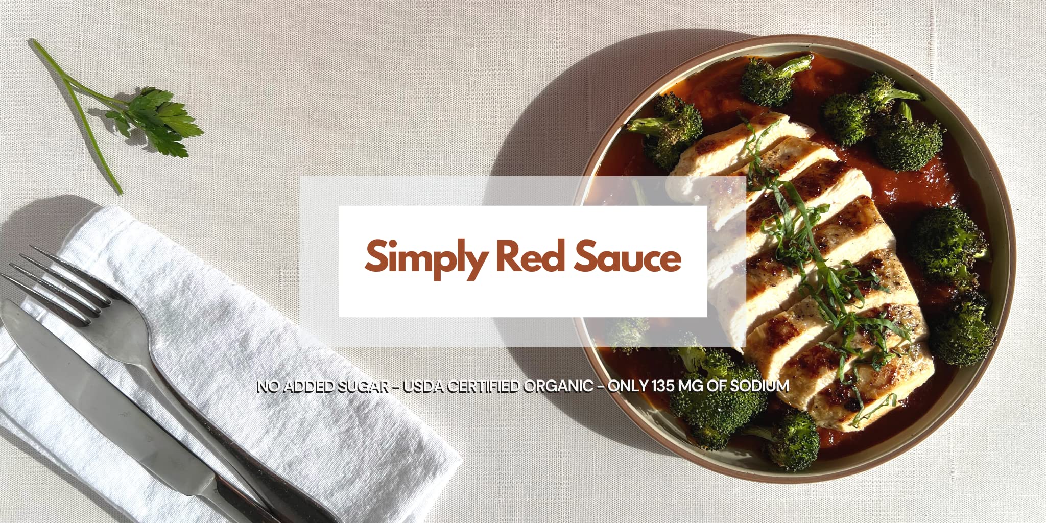 Dave's Gourmet Organic Simply Red Sauce - Non GMO, Vegan, Gluten Free Tomato Sauce