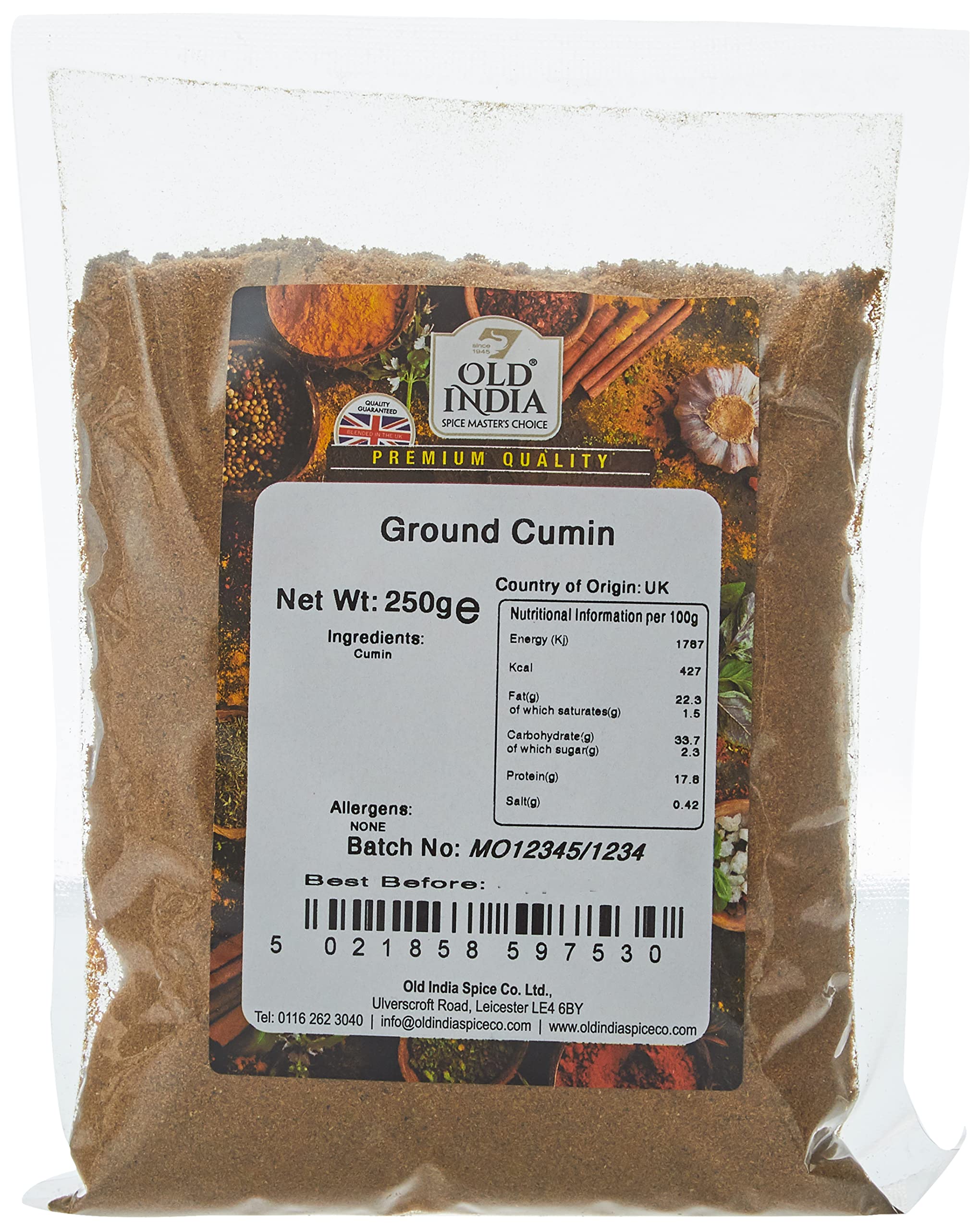 Old India Ground Cumin 250g