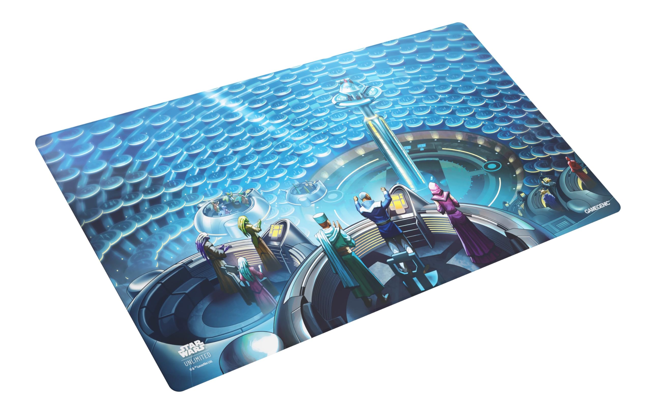 Gamegenic, Star Wars: Unlimited Game Mat – Galactic Senate, rozmiar: 61 x 35 cm, grubość: 2 mm