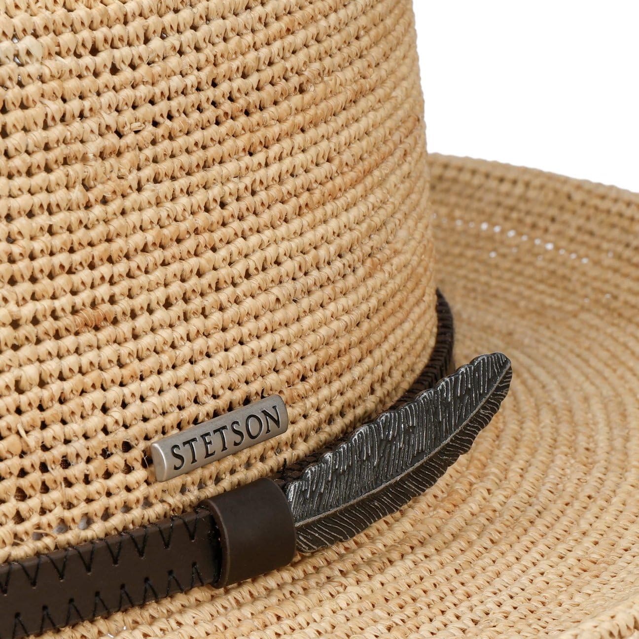 STETSON Velaro Kapelusz slomkowy Western Crochet Meski Wiosna Lato